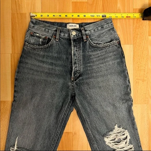 Agolde Lana Jean in Backdrop - Picture 7 of 13